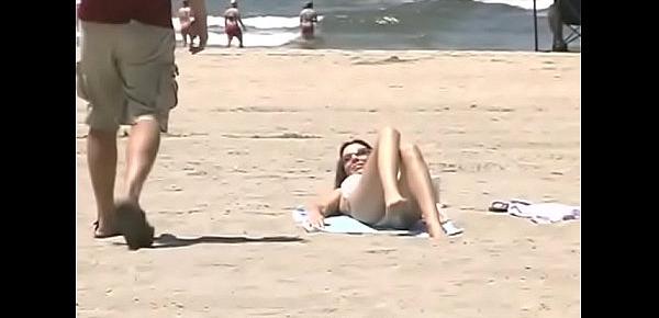  Milf picked up on the beach and fucked at home
